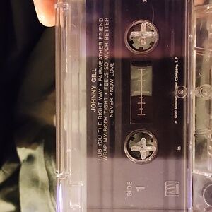 Johnny Gill cassette tape